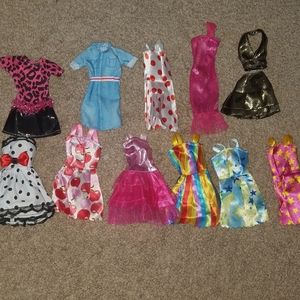 Barbie Doll Clothes Lot Excellent Condition